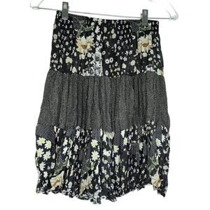 Wet Seal polyester tiered skirt, size medium, Y2K, Feminine, Boho